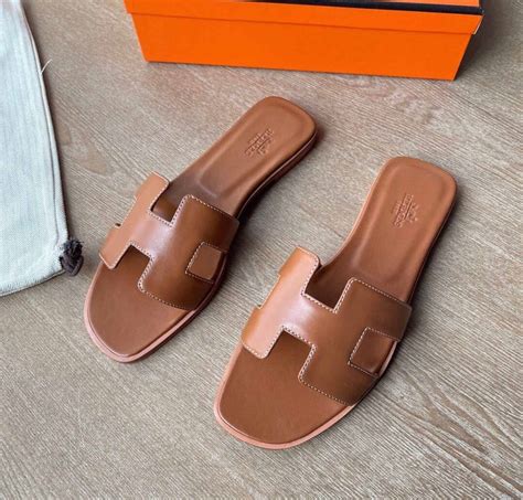 brown hermes dupe sandals|hermes jelly flat sandals.